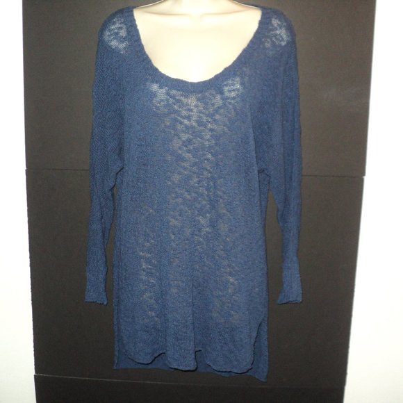 Fresh Produce Sweater XS/S (Runs Bigger) Blue - Picture 1 of 7